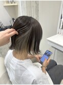 黒髪/ボブルフ/ネビージュ/小顔/ワンレン/船橋/髪質改善/前髪
