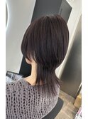 ウルフカット×レイヤーカット