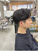 メンズカット/メンズパーマ/バーバースタイル/メッシュキャップ