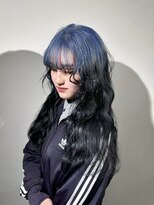 ザ オーダー(THE ORDER)&nbsp;寒色ルーツカラー ネイビーグラデーションカラー