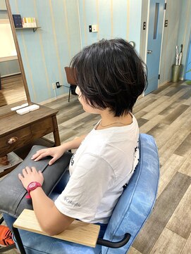 ラビット(Rabbit) #黒髪ハンサムショート