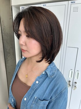 ビューナゴヤ 名駅(VIEW NAGOYA) ボブレイヤー/ミディアムレイヤー/似合わせカット/前髪カット