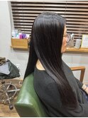 縮毛矯正　ストレートパーマ