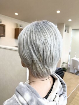 ミラシィ 成田(Mirashy) ハイライトカラーミルクティーベージュレイヤーカット