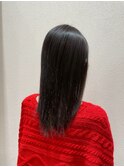 20代30代40代50代☆大人可愛い黒髪暗髪ストレート