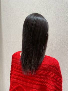 アクセ 20代30代40代50代☆大人可愛い黒髪暗髪ストレート