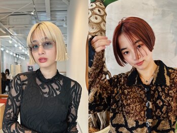 ヒュージ 三軒茶屋(huge)の写真/印象が変わるショートこそ、ミリ単位でこだわる。スタイリングしやすいショートカット＆ボブヘアに。