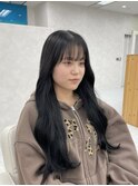 地毛風エクステ/カットカラーエクステ