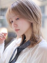 アイニティ(Inity)&nbsp;[Inity]くすみベージュ×くびれヘア[心斎橋/髪質改善/縮毛矯正]