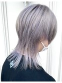 ハイトーン/ブリーチ/シルバーカラー/アッシュカラー/ウルフ