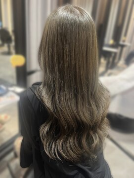 ロロネー 中津(Lolonois) 【Lolonois中津】ブリーチ×オリーブベージュ