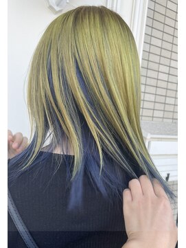 グラスペディア(graspedia) ハイトーン/アンブレラカラー/デザインカラー/派手髪/個性的