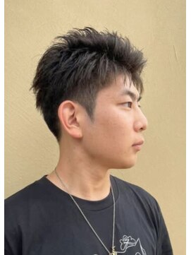 シェル(SHEL) 【SHIN★】スパイキーリバースショート×テーパーフェード