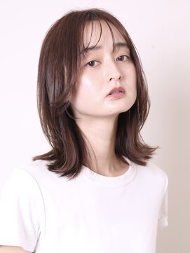 バーニー(BARNEY) 似合わせカット30代40代50代小顔クラゲヘアーオリーブグレー1101