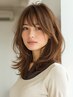 カット＋ポイントパーマ [レイヤーカット/韓国/ボブ/顔周り/前髪カット稲毛]
