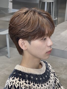 レタッチ バイ フィフス 天神大名(RETOUCH by fifth) 天神メンズパーマニュアンスパーマフェザーパーマセンターパート