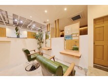 半個室が有るので、くつろぐ施術時間を過ごす事ができます