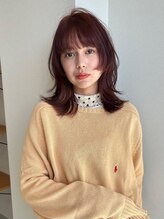 ラパンセ ブルー(LA PENSEE BLEU)&nbsp;くびれミディ　ピンクブラウン