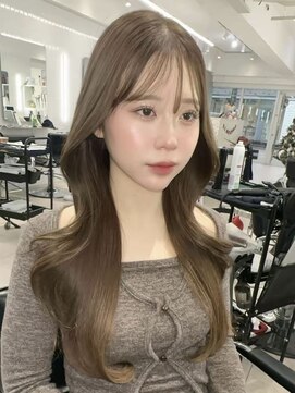 オニキス 原宿(ONYX) h33 透明感カラーオリーブベージュヘーゼルカラー