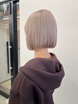 ソソ(soso)&nbsp;【soso 伊勢田】着物ヘア/ダークアッシュ/似合わせカット