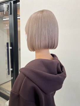 ソソ(soso) 【soso 伊勢田】着物ヘア/ダークアッシュ/似合わせカット