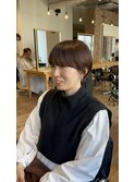 大人ショート×丸みマッシュ/茅ヶ崎