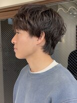 ピコット(P cott) メンズカットメンズパーマシャドウパーマ波巻きパーママッシュ