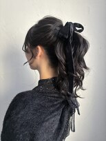 マルケ(marquer)&nbsp;長さだしポニーテールる