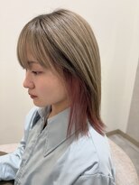 アストレアバイイーリス(ASTRAEA by Iris)&nbsp;福津/ミルクティーベージュ×インナーピンク