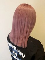 エール 生駒(aile Total Beauty Salon)&nbsp;ブリーチピンクベージュ×透明感カ