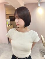 ナンバー 博多(Number) 大人可愛いボブ*パープルブラウン【オオハラ】