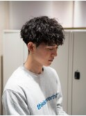 メンズカット/縦落ちパーマ/メンズパーマ/ソフトツイスト