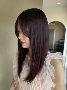 クララジャパン ナベシマ(CLALA JAPAN Nabeshima) 縮毛矯正　質感ストレート　髪質改善カラー　顔まわり　ブリーチ