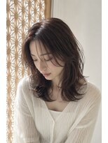 オアシスアヴェダ ザ・ペニンシュラ東京(OASIS AVEDA)&nbsp;セミロング・暗髪ロング・レイヤー・銀座日比谷有楽町20代30代