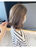 シュシュ レア 大槻店(CHOUCHOU_LEA) 【肩に当たる長さはハネさせる】外ハネ軽やかボブ♪