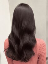 ルノヘアー(Lunohair)&nbsp;美髪マゼンタカラー×顔周りカット韓国ヘア