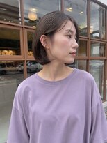 クシェル バイ リリア(kuschel by LILIA.)&nbsp;透け感前髪のタイトボブ