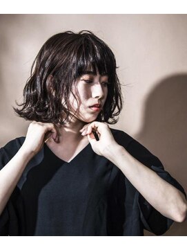 スリーバイキープ 尾山台(THREE by KEEP) 【THREEbyKEEP尾山台】パーマボブ☆アッシュヘアカラー