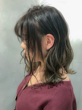 エイトセカンド 新宿三丁目店(EIGHT second) 【EIGHT second】グラデーションカラー☆ミルクティーベージュ