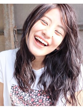 クラク 笹塚店(KURAKU) 小顔 ミディアムレイヤー 大人かわいい 20代30代40代