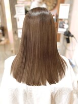 ネオリーブ コパン 鶴見店(Neolive copain)&nbsp;大人可愛い　つやカラー　縮毛矯正　ナチュラルブラウン