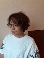 桜デコ プリム店(DECO)&nbsp;パーマでラフなショート