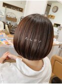 【天女目】丸みボブ