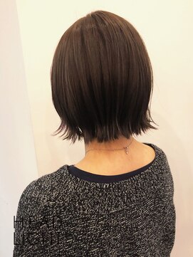 アーサス バイ ヘッドライト 熊谷店(ursus by HEADLIGHT) 暗髪×ミニボブ_SP20210312