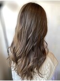 20代30代40代艶感アッシュグレージュ透明感ロング