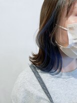 オーティティ(O-TETE)&nbsp;O-tete ブルー系インナーカラー