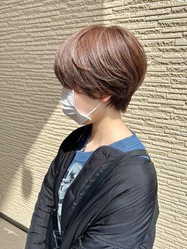 バーチョ(bacio) 20代30代40代◎小顔骨格矯正ショート【麻生/札幌ショート/白髪】