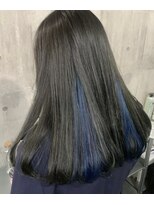 アークヘアービヨンド 柳津店(Arc hair BEYOND) インナーカラーブルー