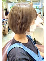 ナルヘアー 越谷(Nalu hair)&nbsp;大人ショート/グレージュカラー