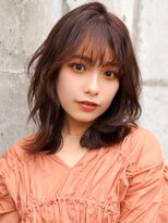 ラフィスヘアー シャイン 松戸店(La fith hair shine)&nbsp;【La fith】チョコレートブラウン×大人かわいいミディアム